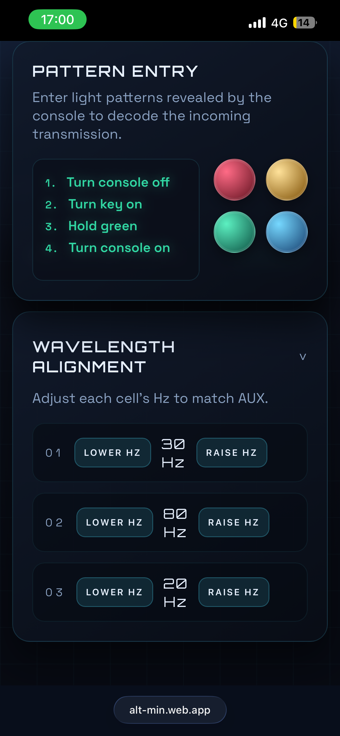 Phone entry for shard four