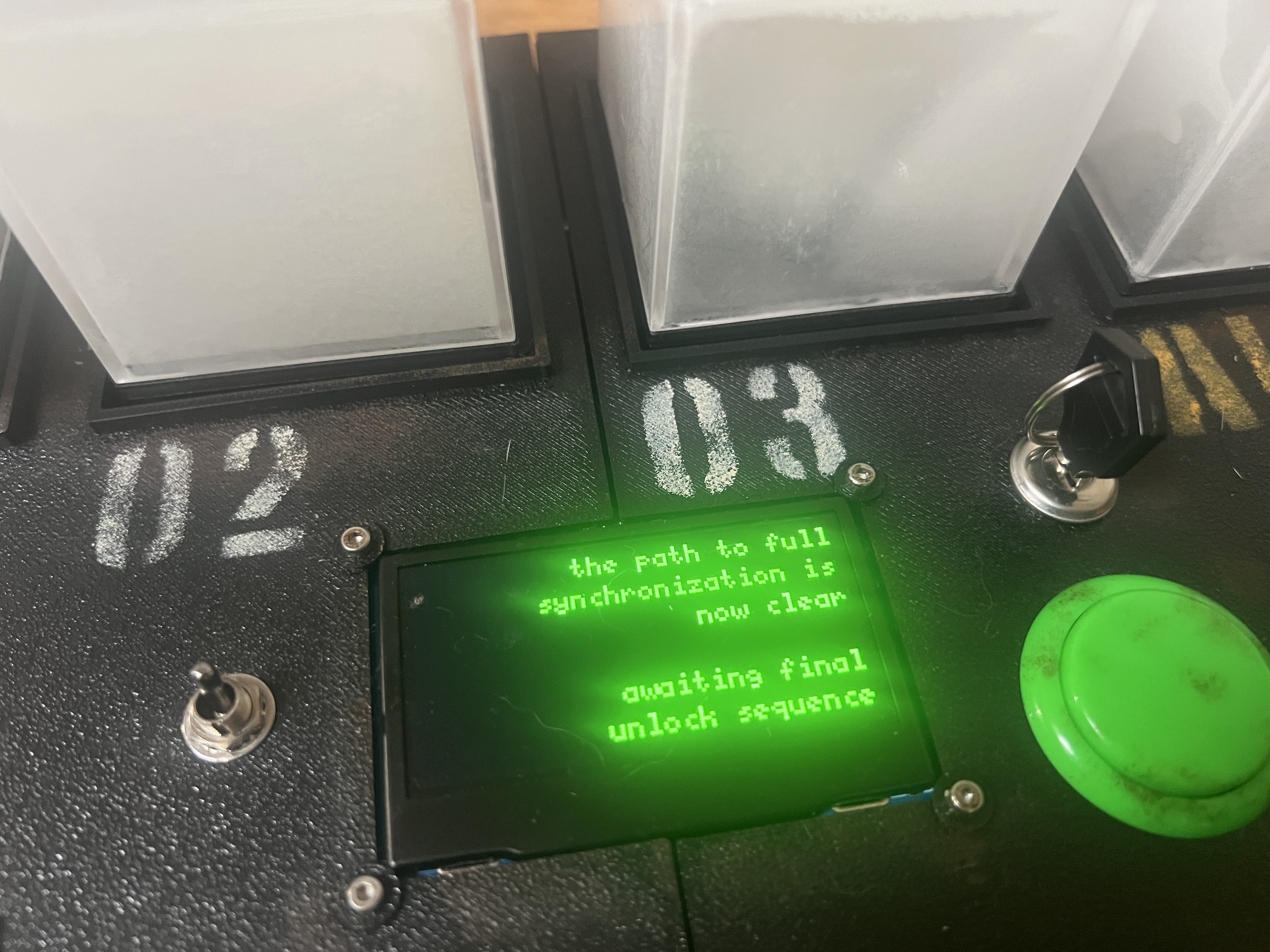 Awaiting final sequence